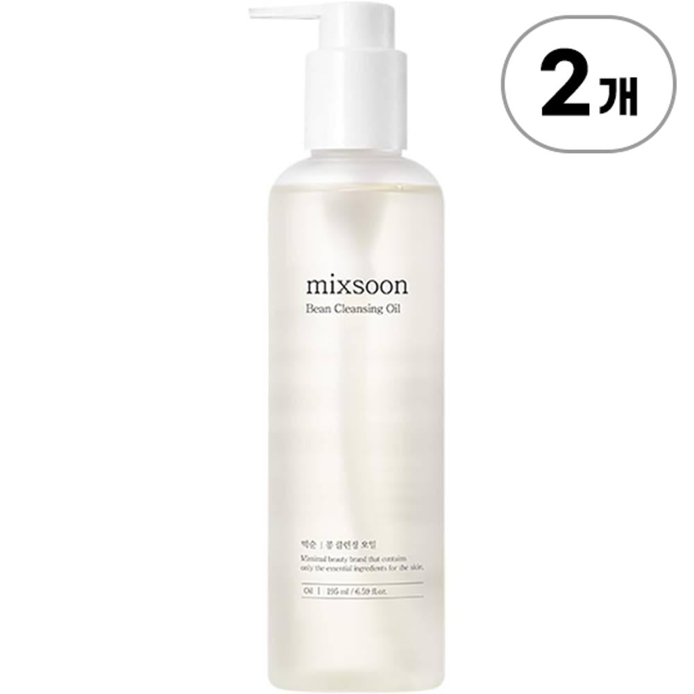 믹순 빈 클렌징 오일 195ml 2개 mixsoon Bean Cleansing Oil 195ml 2개