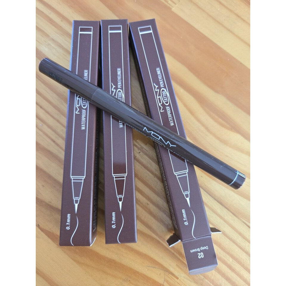 Macqueen New York Waterproof Tattoo Pen Eyeliner 0.100g (1+1+1 Bundle)