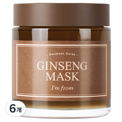 I'm From Ginseng Mask (132g) - 6 Count