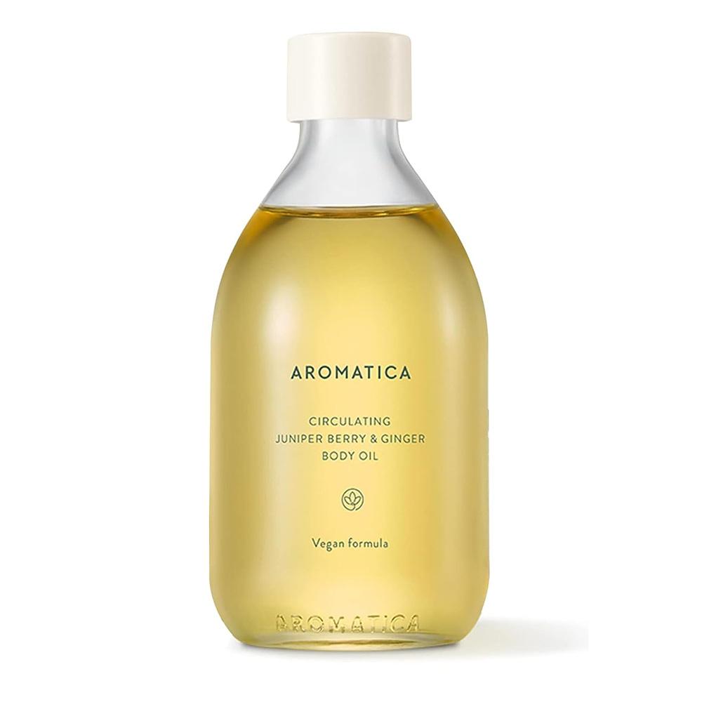 아로마티카 아로미티카 써큘레이팅 바디오일 100ml 1팩 베리 앤 진저 AROMATICA Circulating Body Oil Juniper Berry