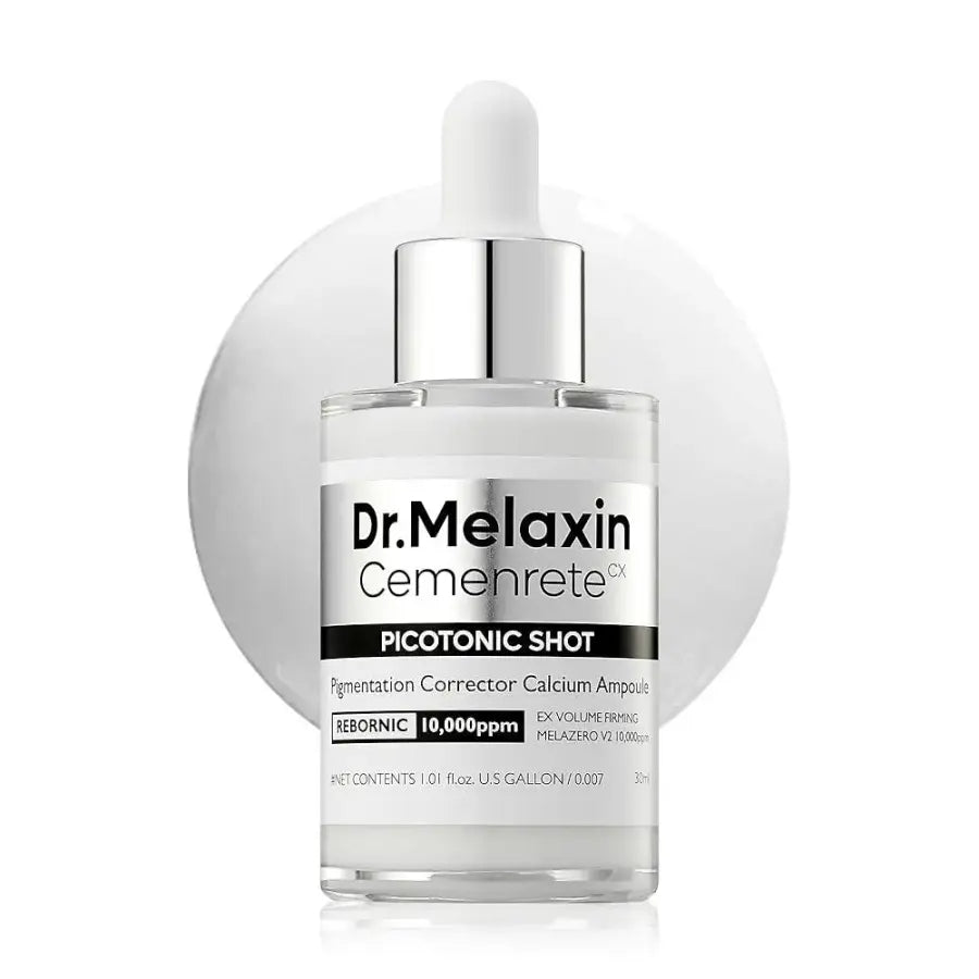 Dr.Melaxin Cemenrete Picotonic 토닉 Shot 칼슘 세럼, 탄력 밀도 콜라겐 균일한 피부 톤 및 선명도, 안티