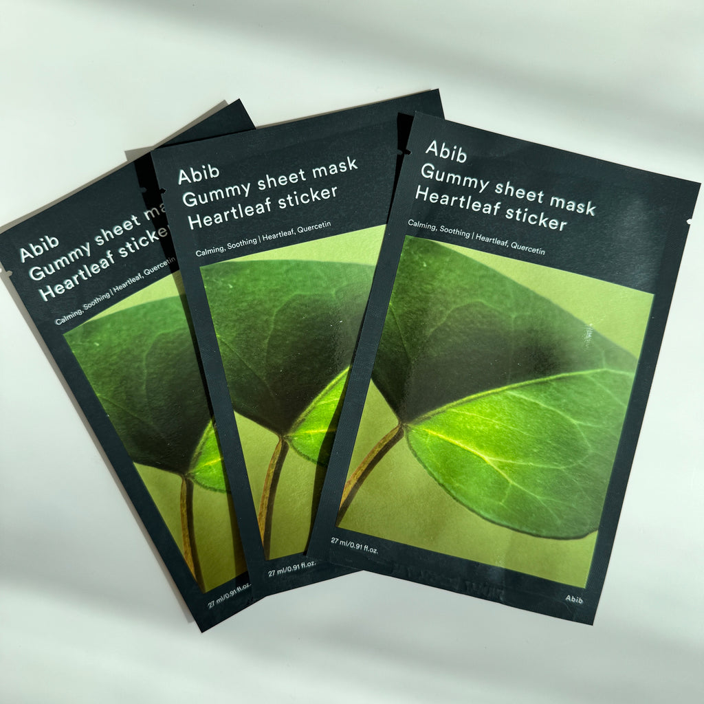 Abib Gummy Sheet Mask Heartleaf Sticker (1pc) 40ml