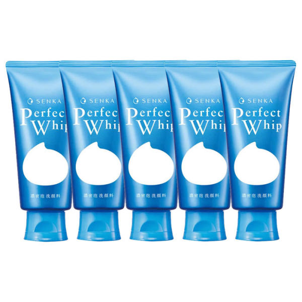 Shiseido Senka Perfect Whip Cleansing Foam 120g x 5