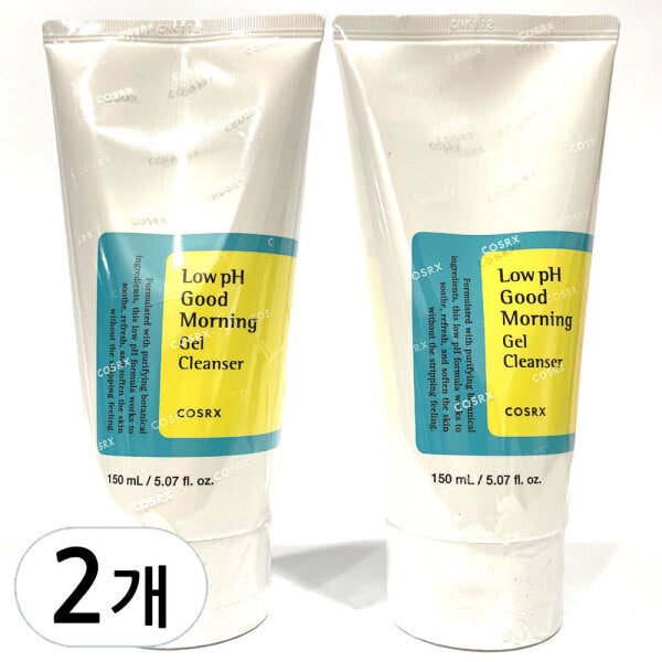 COSRX Low pH Good Morning Gel Cleanser 150ml (Pack of 2)
