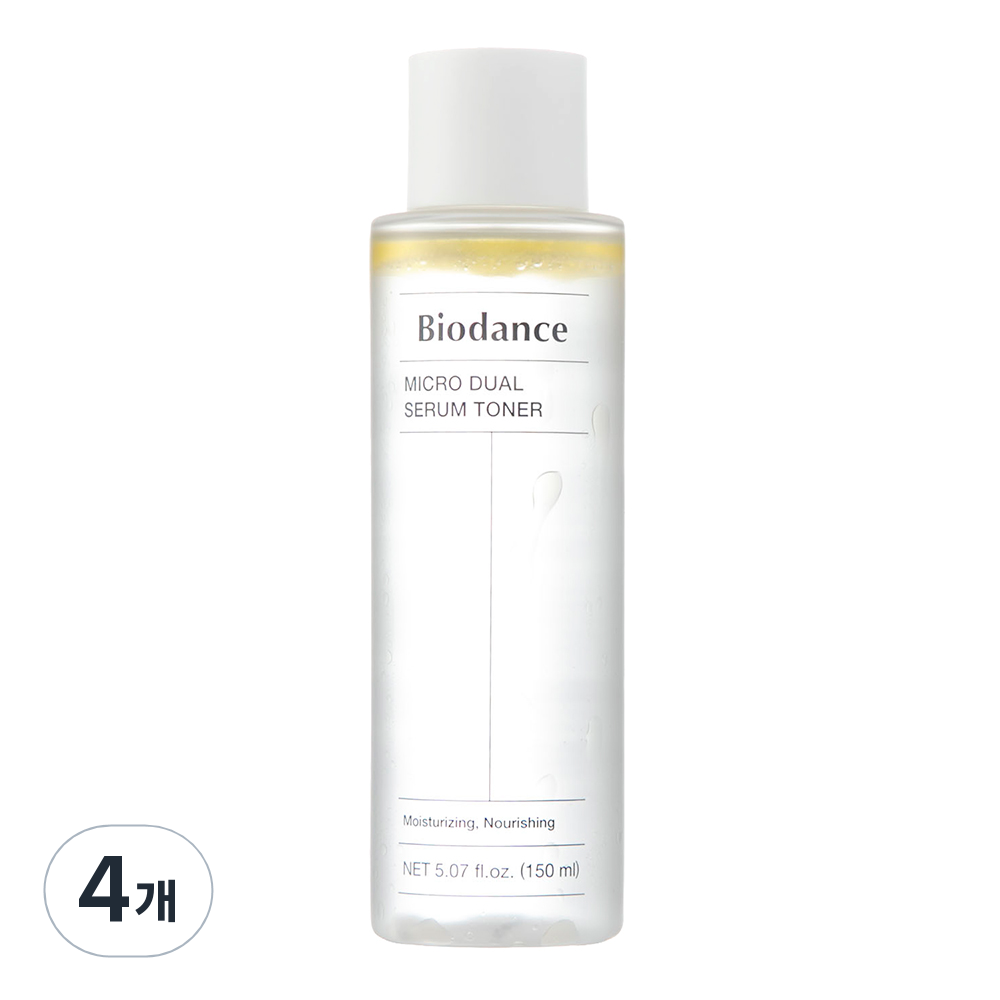 Biodance Micro Dual Serum Toner 150ml (4pcs)