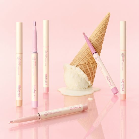 [NEW] 릴리바이레드 스마일리 아이 블렌딩 스틱 6 colors (쉬머/매트)