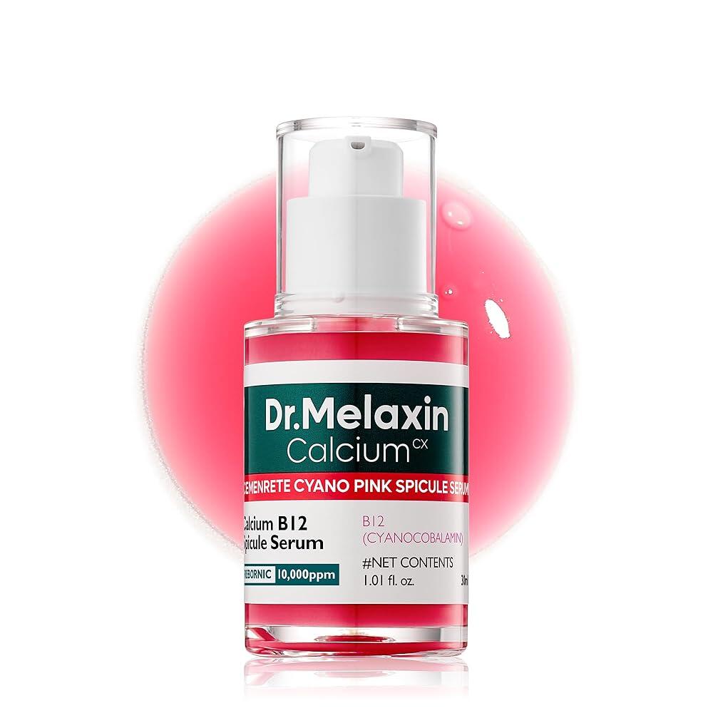 Dr.Melaxin Cemenrete Cyano Pink Spicule 세럼 칼슘 함유 한국 스킨 케어 모공 타이트닝 리파인스 스피큘