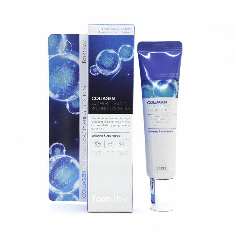 Farmstay Collagen Water Full Moist Rolling Eye Serum 25ml
