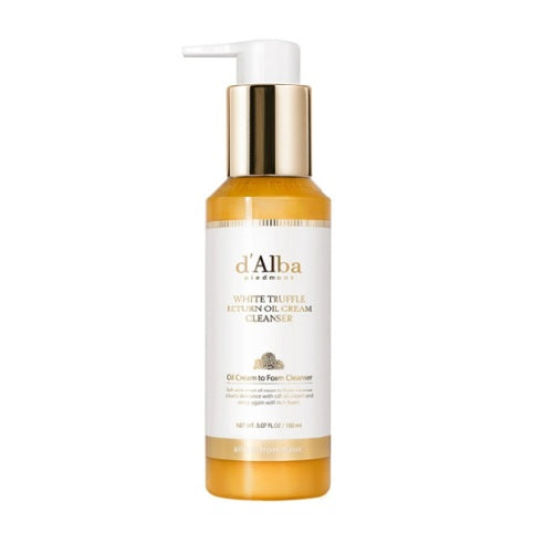 d'Alba White Truffle Return Oil Cream Cleanser 150ml, 2ea