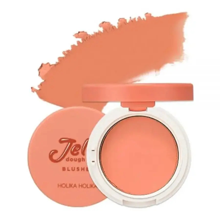 HOLIKA HOLIKA Jelly Dough Blusher 01 피치 젤리 - 한국 메이크업 페이스 치크 컬러, 오래 지속되는 젤 투