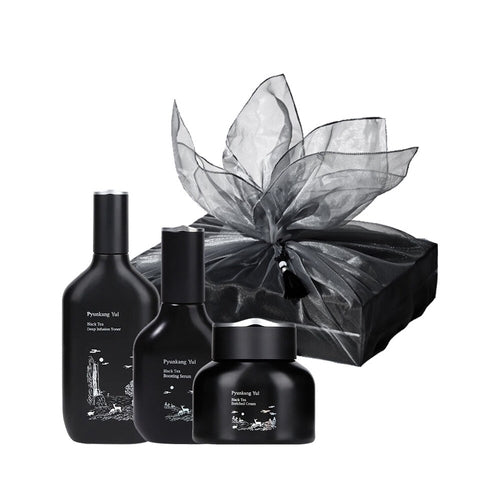Pyunkang Yul Black Tea Line Bojagi Gift Set (Toner, Serum & Cream) x 1 235ml
