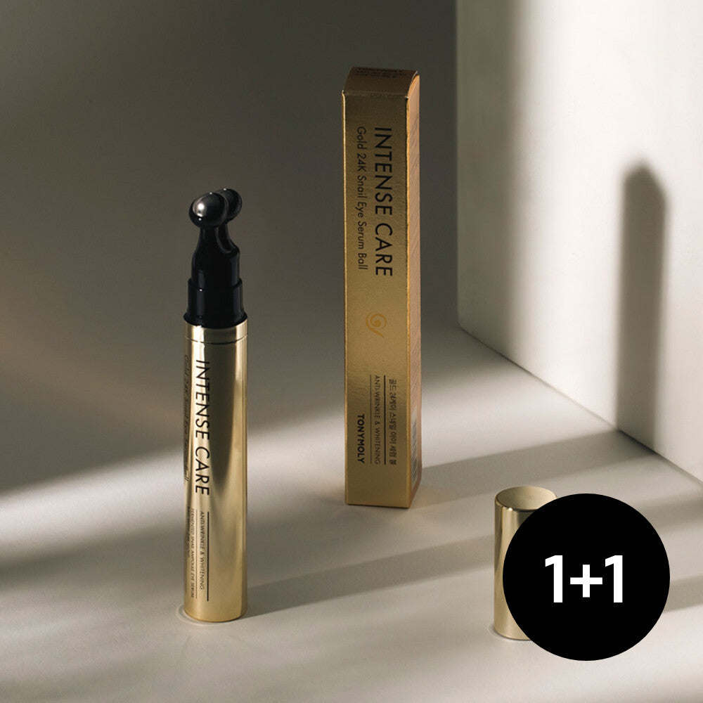 Tonymoly Intense Care Gold 24K Snail Eye Serum (1+1 Set, 2 Units) 21ml