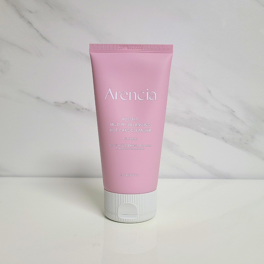 Arencia Rosehip Mild PH Balancing Rice Cake Cleanser 150g (1pc)