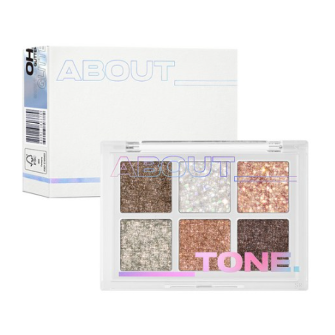 About Tone Oh:My Glitter Pop Eyeshadow #01 Oh:Stunner 3pcs