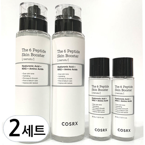 COSRX The 6 Peptide Skin Booster Serum 150ml + 30ml Set, 2ea (1+1)