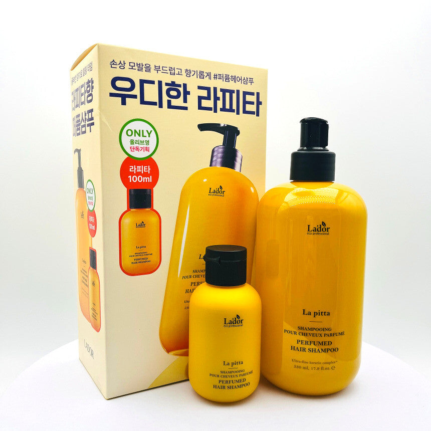 Lador Perfumed Hair Shampoo La Pitta Special Set (636ml + 100ml)
