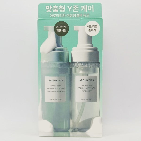 아로마티카 아로마티카 퓨어소프트 여성청결제 듀오 170ml 2개