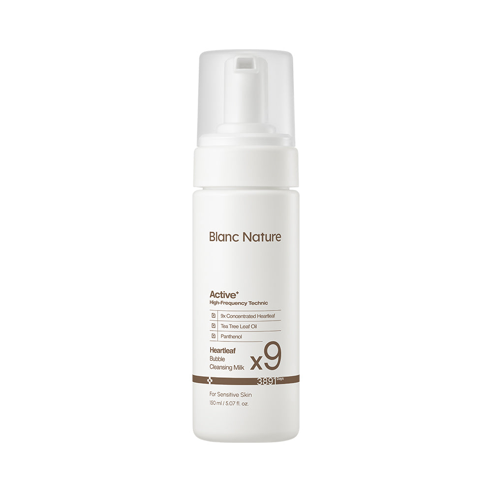 블랑네이처 9배 어성초 버블 클렌징 밀크 150ml, 1개