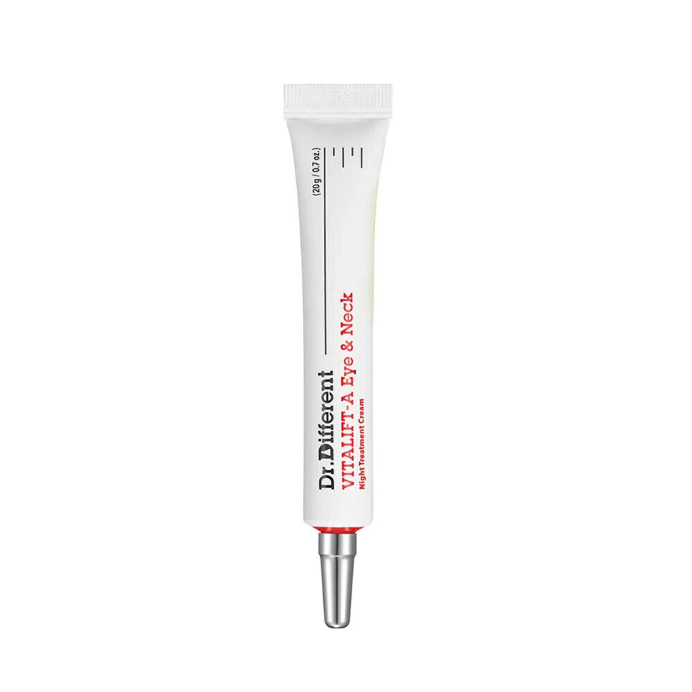 기미 잡티 크림 Dr. Different VITALIFT A Eye  Neck 보습효과 나이트 0.7 온스(1온스약30g) / 20g