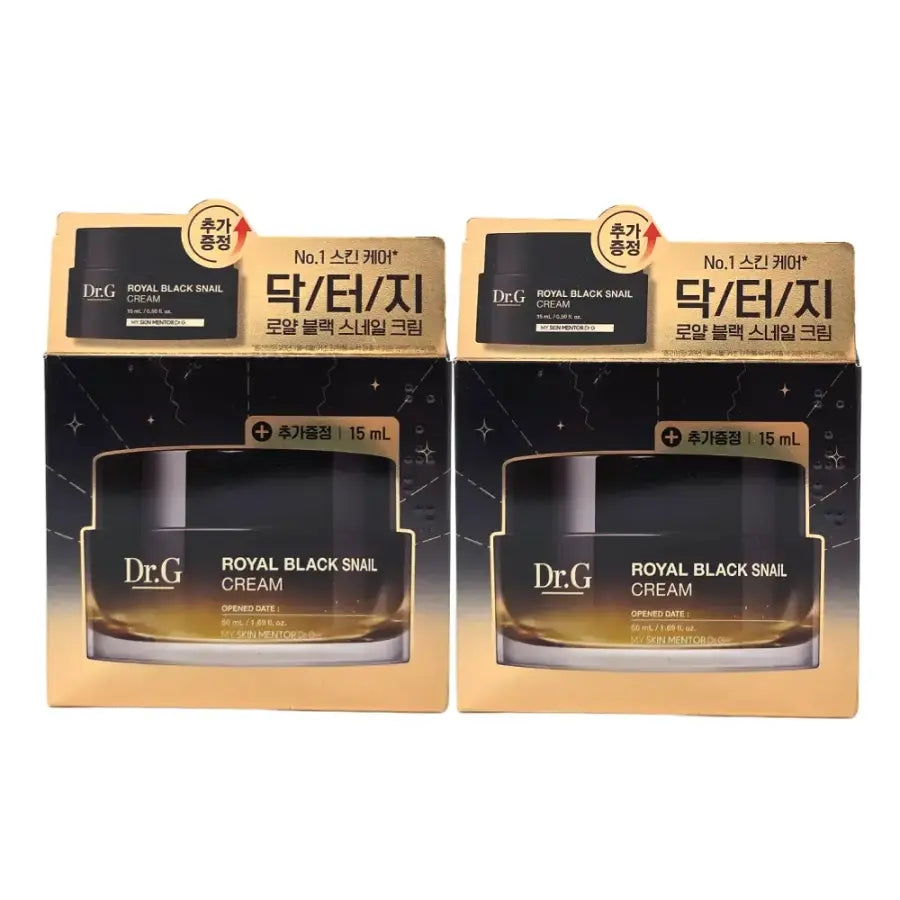 Dr.G Royal Black Snail Cream 50ml + 15ml (Set of 2)