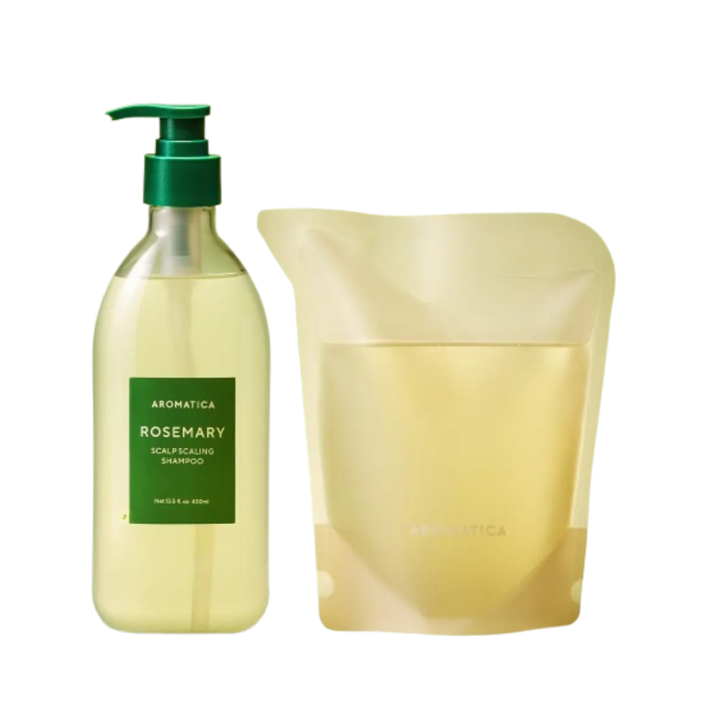 아로마티카 로즈마리 스칼프 스케일링 샴푸 400ml 더블기획 (본품+리필)