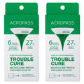[아마존 공식]ACROPASS Trouble Care 마이크로콘 여드름 패치, 초기 여드름 및 뾰루지를 위한 스팟 케어, 잡티를 위한 하이드로콜로이드 및 나이아신아마이드 (레귤러