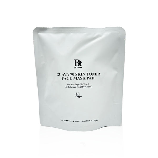 Benton Guava 70 Skin Toner Soothing Face Mask Pad Refill 1050ml (70 pads) 1pc