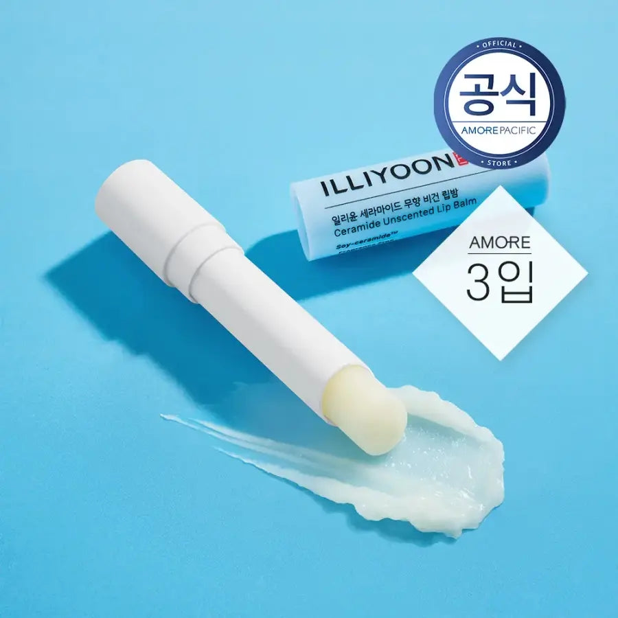 일리윤 세라마이드 무향 비건 립밤 3.2g 1입+1입