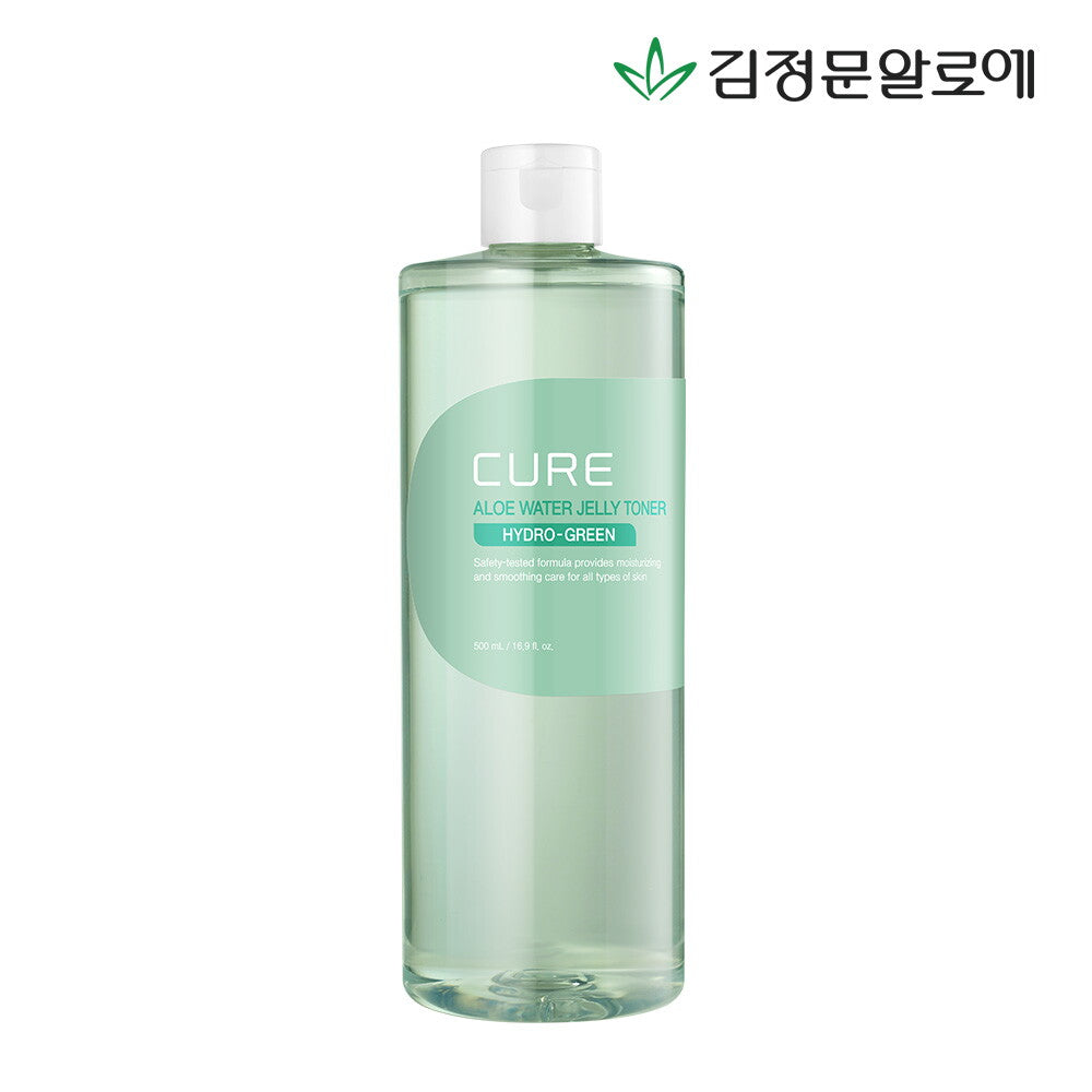김정문알로에 [김정문알로에] 큐어 알로에 워터 젤리 토너 500ml