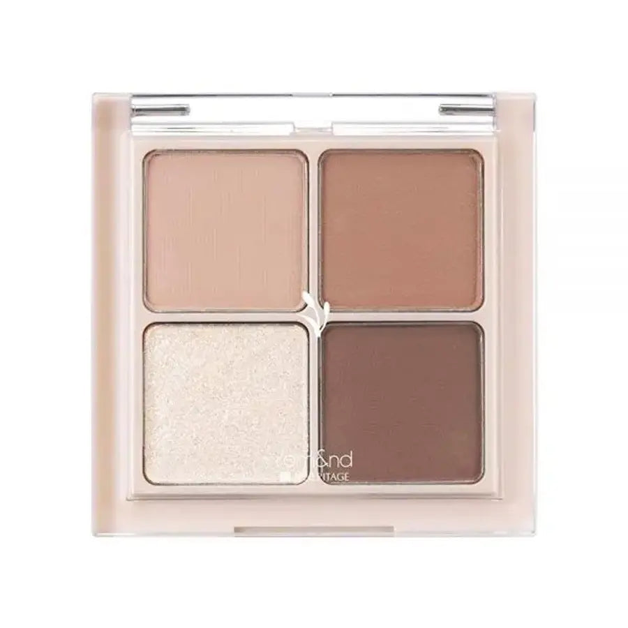 rom&nd Better Than Eyes Music Series N01 Dry Willow Flower Mini Palette - 4 Colors 2ml