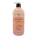 Happy Bath Classic Mild Body Wash Baby Powder Scent 900g, 1pc