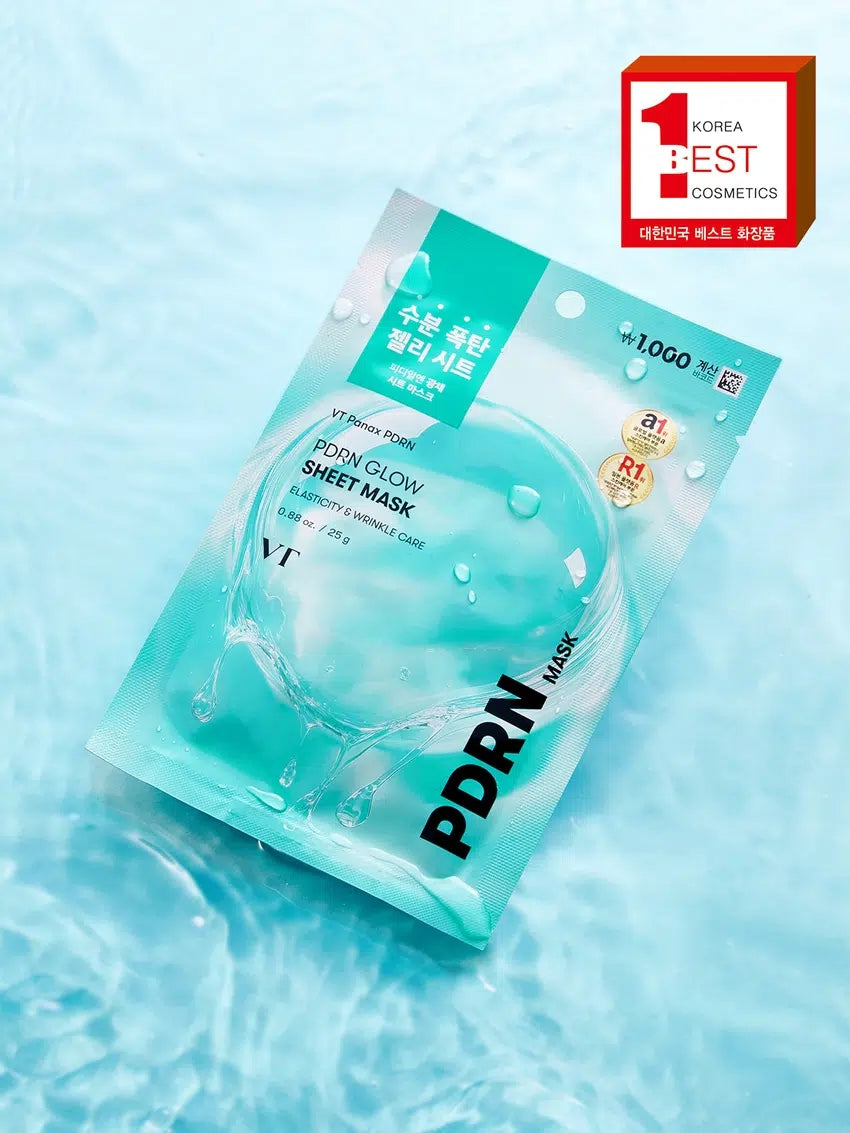 [수분충전]VT PDRN 광채시트마스크 1매 25 g