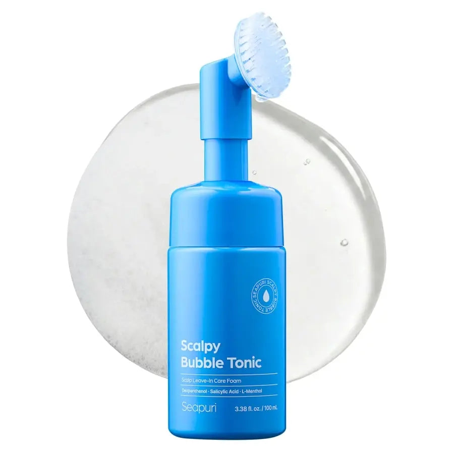 Sipuri Scalpy Bubble Tonic - Soothing Scalp Toner for Hair Loss Prevention and Relief of Oily, Itchy, and Red Scalp 100ml