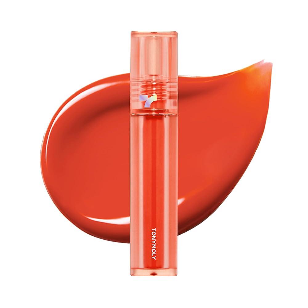 TONYMOLY Perfect Lips Shocking Lip Tint Long Lasting Semi-Permanent Moisturizing Formula N01 Rub  1