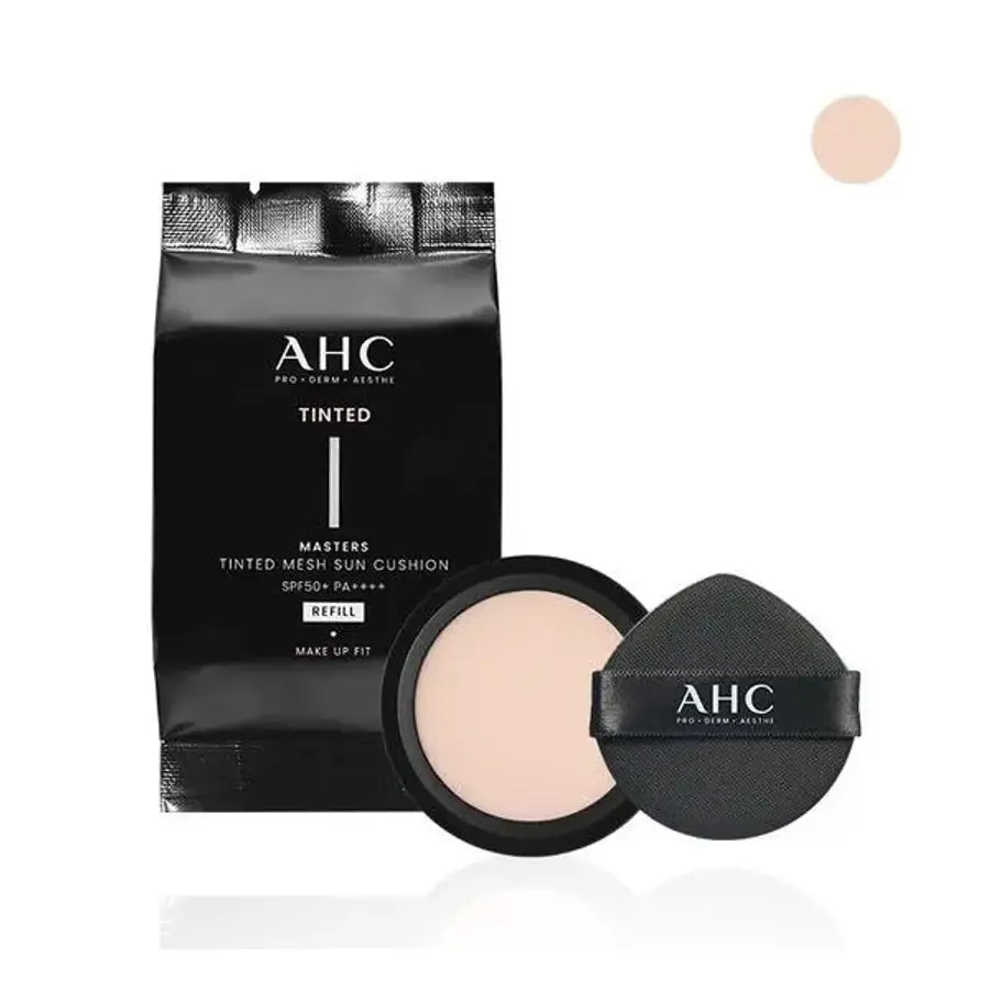 AHC 메이크업핏 마스터즈 틴티드 메쉬 선쿠션 리필 15g