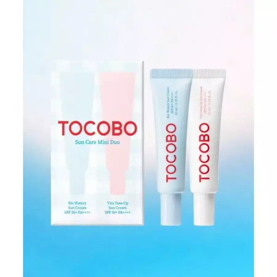 TOCOBO Sun Care Mini Duo (Bio Watery Sun Cream 10ml + Vita Tone Up Sun Cream 10ml)