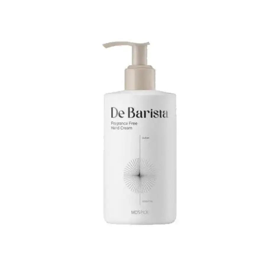 250 MDSPICK 드 바리스타 무향 핸드크림 300g Fragrance Free De Barista Hand Cream with Pump 300g