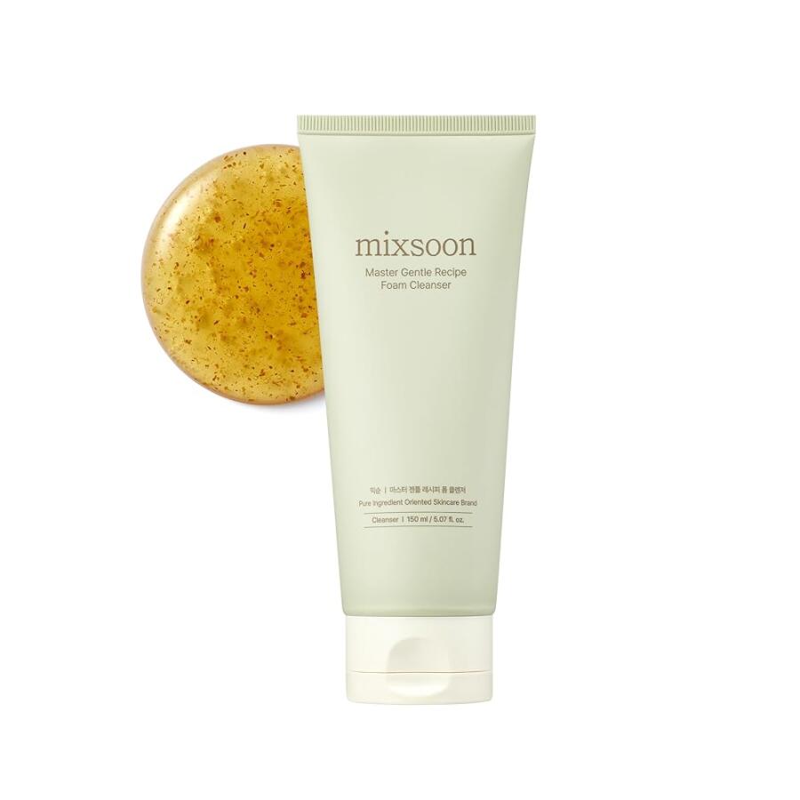 Mixsoon Master Gentle Recipe Foam Cleanser 5.07oz | 믹스순 마스터 젠틀 레시피 폼클렌저