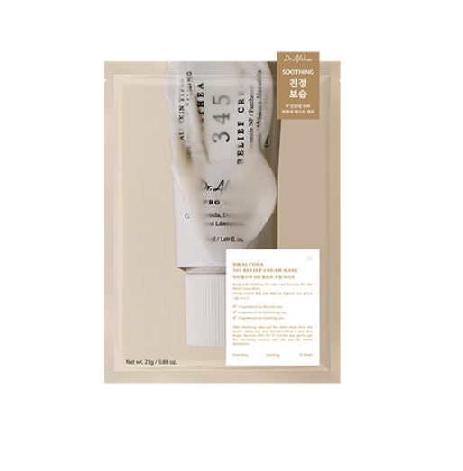 Dr. Althea 345 Relief Cream Mask 25Sheets (1 Pack)