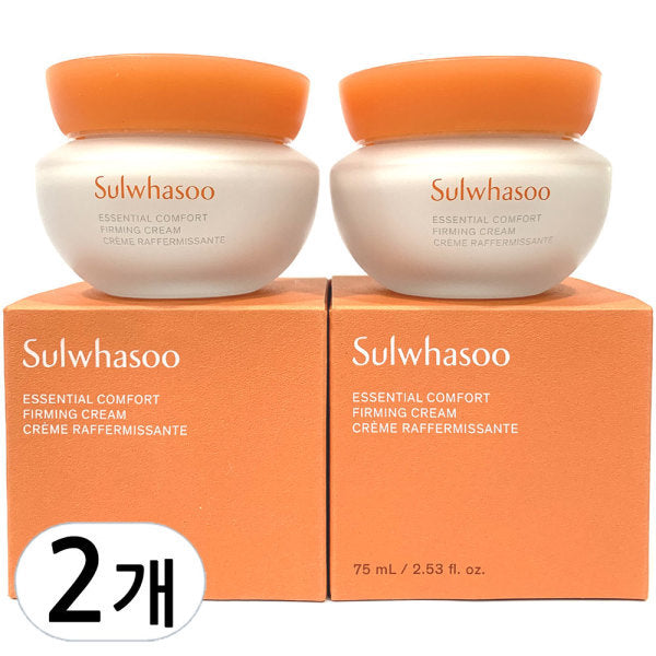 Sulwhasoo Essential Comfort Firming Cream 75ml x 2ea (1+1)