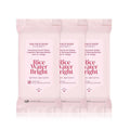 The Face Shop Rice Water 브라이트 메이크업 리무버 물티슈 쌀 추출물 브라이트닝 보습 클렌징 밀크 함유 비건 일회용 페 50 Count (Most Popular)