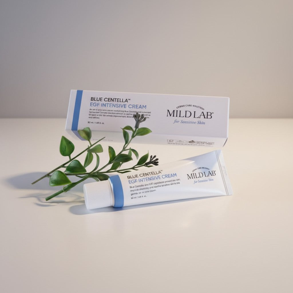 (정품)MILD LAB 마일드랩 블루센텔라 EGF 인텐시브 크림 올인원 민감성수분크림  50ml  1개