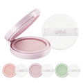 [20% 쿠폰] 아떼 비건 릴리프 라이팅 톤업 선 쿠션 리필 SPF50+PA++++ 택 1 Vegan Relief Lighting Tone Up Sun Cushion