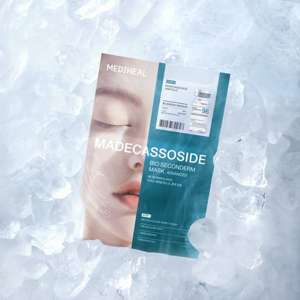 Mediheal Madecassoside Bio Seconderm Mask 23Sheets (Ampoule Included)