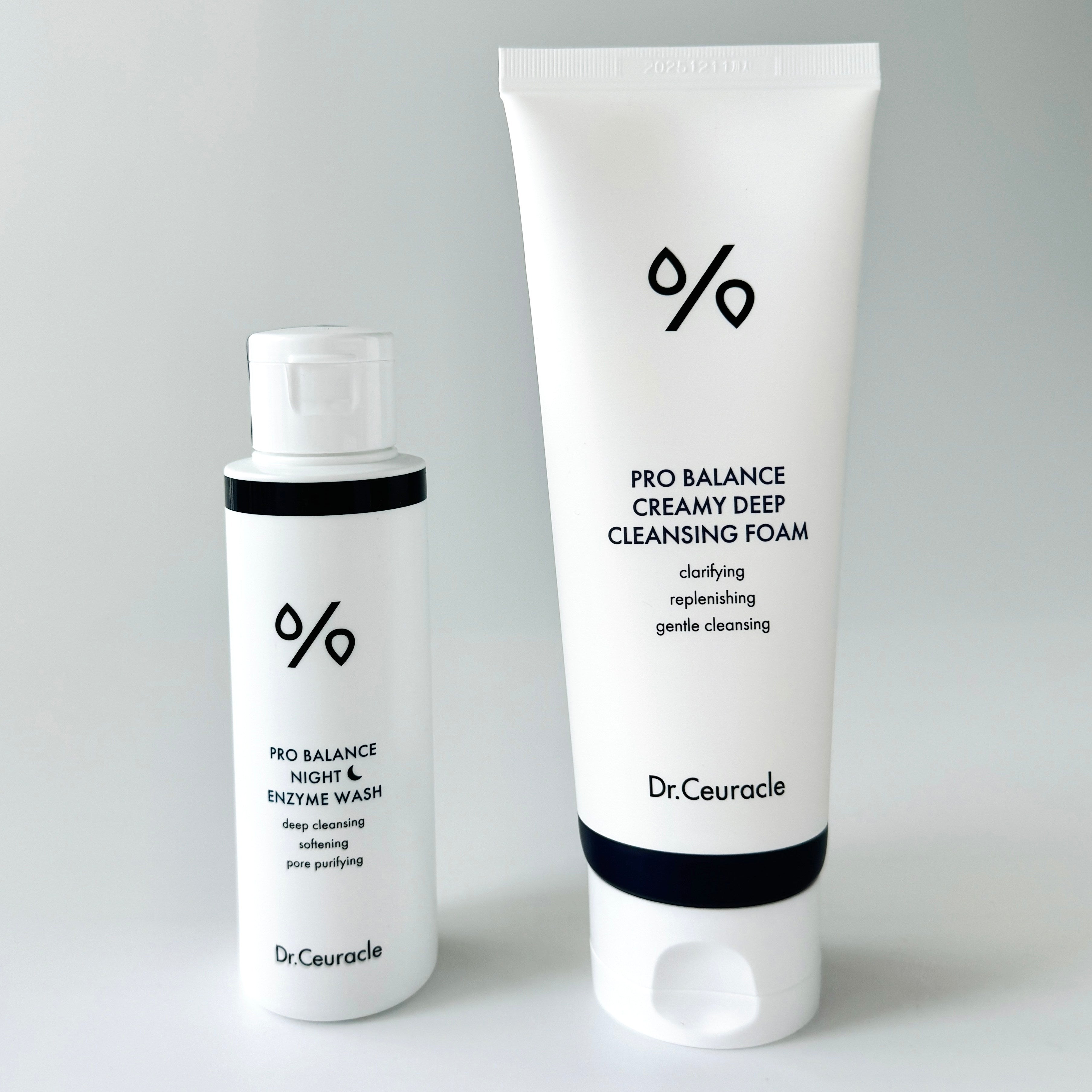 Dr.Ceuracle PRO BALANCE NIGHT ENZYME WASH/워시 클렌저 50g+Creamy Cleansing Foam 150ml  1개
