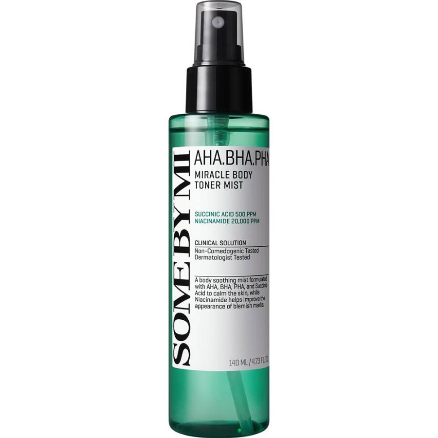 SOME BY AHA BHA PHA 30일 140ml 바디 코리안 나이아신아마이드 u2013 미스트 토너 티트리 미라클 스킨케어로 제거하기 73 각질