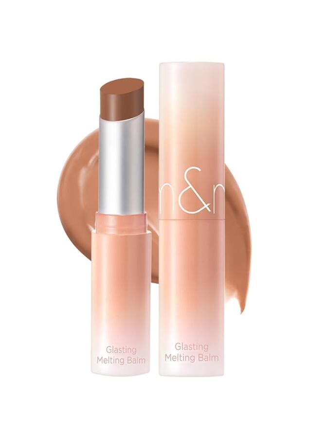 [아마존 공식]rom&nd GLASTING MELTING BALM #10 뉴 베이지: K-Beauty 하이드레이팅 틴트 립밤 크리스탈처럼 맑은 워터 글로스 샤인 | 끈적이지 않음,