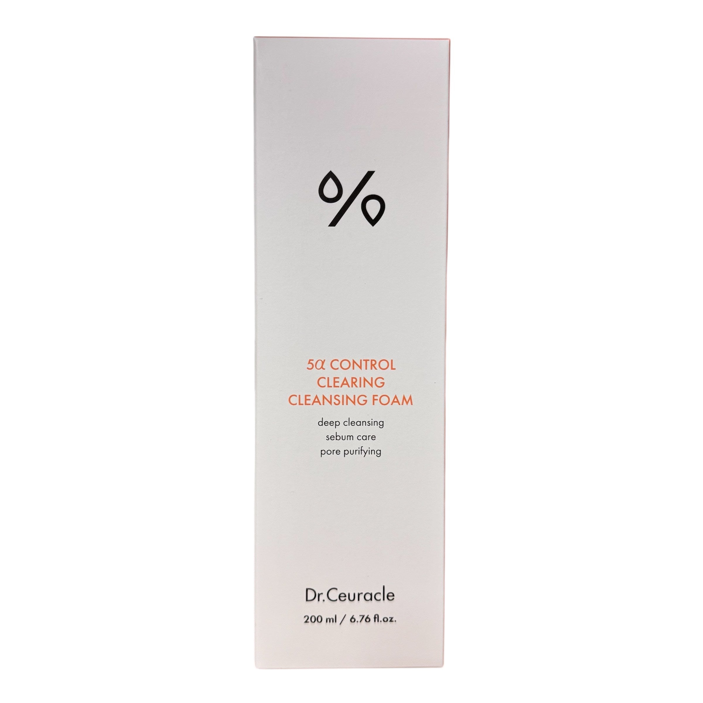 닥터슈라클 오알파 컨트롤 클리어링 클렌징 폼 200ml - Dr. Ceuracle 5alpha Control Clearing Cleansing Foam  1개