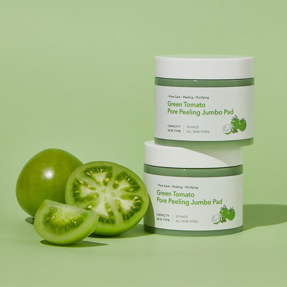 Sungboon Editor Green Tomato Pore Peeling Jumbo Pad - 60 Pads, Pack of 2 216ml