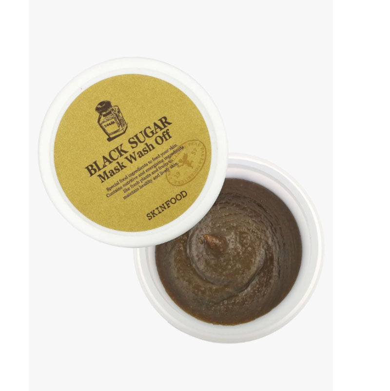Skinfood Black Sugar Mask Wash Off 20ml, 2pcs